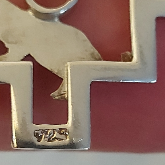 Chakana Andean Trilogy High Quality 925 Silver Pendant Necklace - Picture 4 of 5